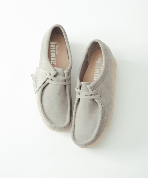 Clarks（クラークス）の「CLARKS　EXCLUSIVE WALLABEE（その他シューズ・レディース・グレー・4.5/4/5.5）」の6枚目の写真
