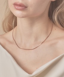 sowang | シンプルスネークチェーンネックレス1mm / simple snake necklace(ネックレス)