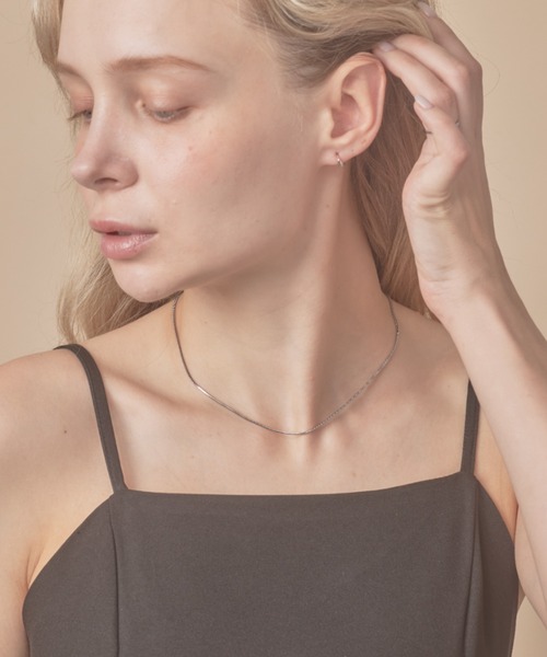 sowang(ソワン)の「シンプルスネークチェーンネックレス1mm / simple snake necklace(ネックレス・レディース・ゴールド/ピンク/シルバー・FREE)」の16枚目の写真