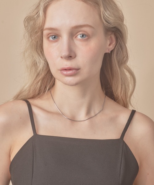 sowang(ソワン)の「シンプルスネークチェーンネックレス1mm / simple snake necklace(ネックレス・レディース・ゴールド/ピンク/シルバー・FREE)」の21枚目の写真