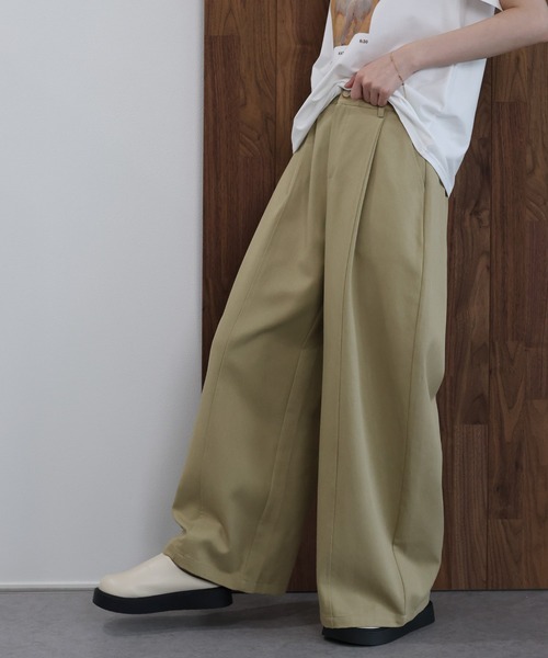 J by blue（ジェイバイブルー）の「エッグカーブパンツ（その他パンツ・レディース・ベージュ/ブラック/ホワイト・MEDIUM）」の11枚目の写真