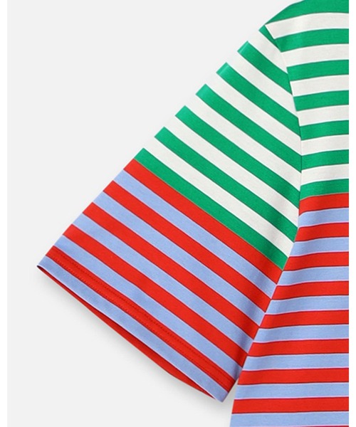 marimekko（マリメッコ）の「【オンラインストア限定】【kioski】 Tasaraita Unisex Unikko / t-shirt（Tシャツ/カットソー・レディース・マルチ・MEDIUM/SMALL/X-SMALL）」の9枚目の写真