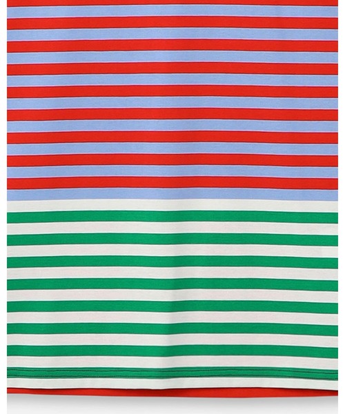 marimekko（マリメッコ）の「【オンラインストア限定】【kioski】 Tasaraita Unisex Unikko / t-shirt（Tシャツ/カットソー・レディース・マルチ・MEDIUM/SMALL/X-SMALL）」の10枚目の写真