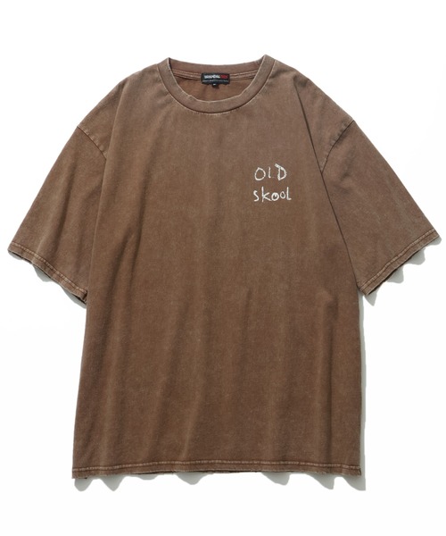 BRANDALISED(ブランダライズド)の「【BRANDALISED/ブランダライズド】スノーウォッシュ カスレプリント アソート バンクシー アートワークデザイン Tシャツ(Tシャツ/カットソー・メンズ・ブラック系2/ブラック系1/グレー系2/グレー系1/ブラウン系1/ブラウン系2・M/L/XL)」の17枚目の写真