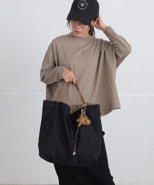 ALTROSE(アルトローズ)の「【A4対応】トート バッグ リバーシブル(トートバッグ・レディース・グレー系その他7/ベージュ系その他3/ブラウン系その他4・FREE)」の22枚目の写真