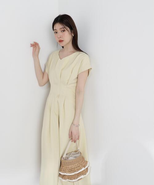 PROPORTION BODY DRESSING（プロポーションボディドレッシング）の「ウエストタックワンピース / 1216140501（ワンピース・レディース・ブルー/ピンク/イエロー・MEDIUM/P/S/SMALL）」の16枚目の写真