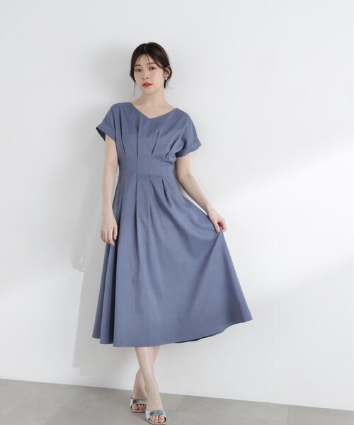 PROPORTION BODY DRESSING（プロポーションボディドレッシング）の「ウエストタックワンピース / 1216140501（ワンピース・レディース・ブルー/ピンク/イエロー・MEDIUM/P/S/SMALL）」の10枚目の写真