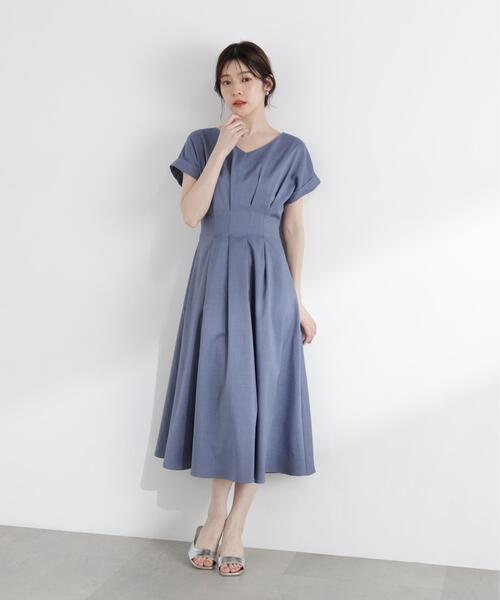 PROPORTION BODY DRESSING（プロポーションボディドレッシング）の「ウエストタックワンピース / 1216140501（ワンピース・レディース・ブルー/ピンク/イエロー・MEDIUM/P/S/SMALL）」の20枚目の写真