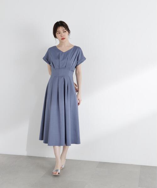 PROPORTION BODY DRESSING（プロポーションボディドレッシング）の「ウエストタックワンピース / 1216140501（ワンピース・レディース・ブルー/ピンク/イエロー・MEDIUM/P/S/SMALL）」の21枚目の写真