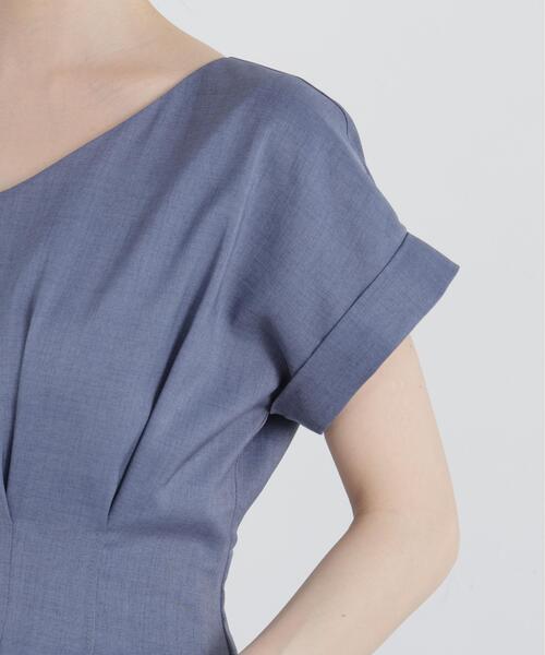 PROPORTION BODY DRESSING（プロポーションボディドレッシング）の「ウエストタックワンピース / 1216140501（ワンピース・レディース・ブルー/ピンク/イエロー・MEDIUM/P/S/SMALL）」の9枚目の写真