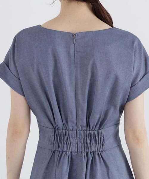 PROPORTION BODY DRESSING（プロポーションボディドレッシング）の「ウエストタックワンピース / 1216140501（ワンピース・レディース・ブルー/ピンク/イエロー・MEDIUM/P/S/SMALL）」の10枚目の写真