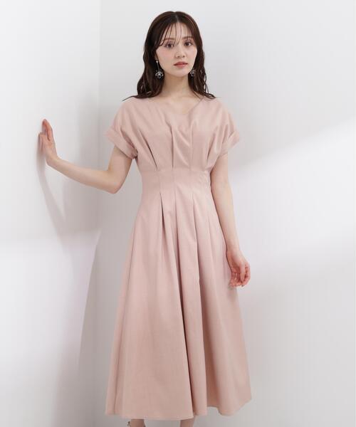 PROPORTION BODY DRESSING（プロポーションボディドレッシング）の「ウエストタックワンピース / 1216140501（ワンピース・レディース・ブルー/ピンク/イエロー・MEDIUM/P/S/SMALL）」の3枚目の写真