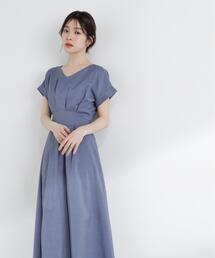 PROPORTION BODY DRESSING | ウエストタックワンピース / 1216140501(ワンピース)