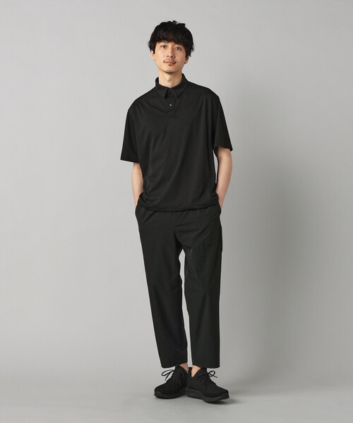 COMME CA MEN（コムサメン）の「【COMME CA MEN BLACK】ドライテック 半袖ポロシャツ（ポロシャツ・メンズ・ブラック・L/M）」の2枚目の写真