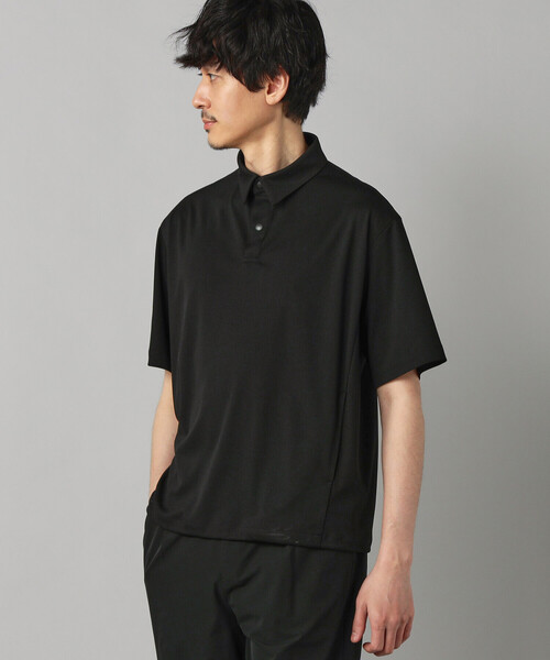 COMME CA MEN（コムサメン）の「【COMME CA MEN BLACK】ドライテック 半袖ポロシャツ（ポロシャツ・メンズ・ブラック・L/M）」の5枚目の写真