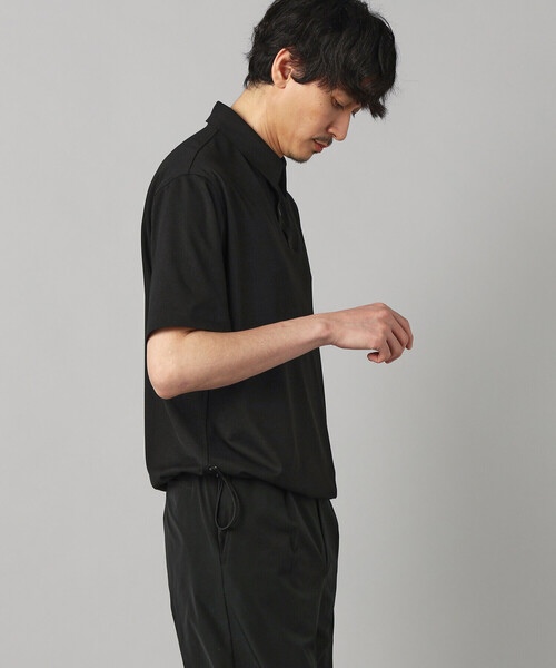 COMME CA MEN（コムサメン）の「【COMME CA MEN BLACK】ドライテック 半袖ポロシャツ（ポロシャツ・メンズ・ブラック・L/M）」の6枚目の写真
