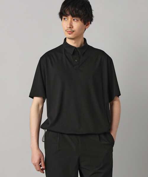 COMME CA MEN（コムサメン）の「【COMME CA MEN BLACK】ドライテック 半袖ポロシャツ（ポロシャツ・メンズ・ブラック・L/M）」の7枚目の写真