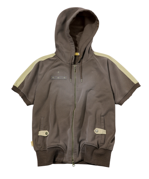 Chocolate Hood Zip-up (коричневый) — худи на молнии Chocolate
