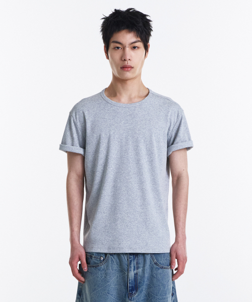 KICHUL（キチョル）の「All Day Soft T-shirt (Grey)（Tシャツ/カットソー・レディース・その他・SMALL/MEDIUM/LARGE）」の5枚目の写真
