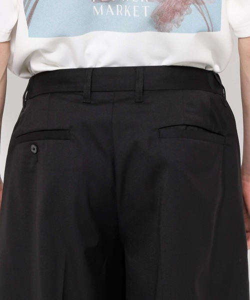 RAGEBLUE(レイジブルー)の「TR Buggy Half Pants / バギーハーフパンツ(スラックス・メンズ・ベージュ/ブラック・MEDIUM/LARGE)」の8枚目の写真