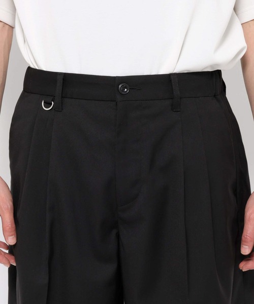 RAGEBLUE(レイジブルー)の「TR Buggy Half Pants / バギーハーフパンツ(スラックス・メンズ・ベージュ/ブラック・MEDIUM/LARGE)」の10枚目の写真