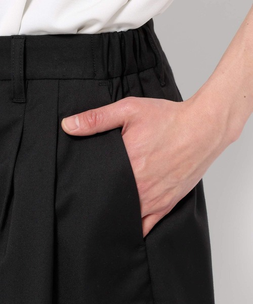 RAGEBLUE(レイジブルー)の「TR Buggy Half Pants / バギーハーフパンツ(スラックス・メンズ・ベージュ/ブラック・MEDIUM/LARGE)」の11枚目の写真