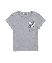 YOUHEE（ユヒ）の「[3COLORS] YOUHEE ROSETTE T-SHIRTS（Tシャツ/カットソー）」
