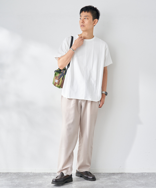 B.C STOCK(ベーセーストック)の「リネンライクブッチャー EASY パンツ(その他パンツ・メンズ・ブラック/ベージュ/レッド・MEDIUM/LARGE)」の12枚目の写真