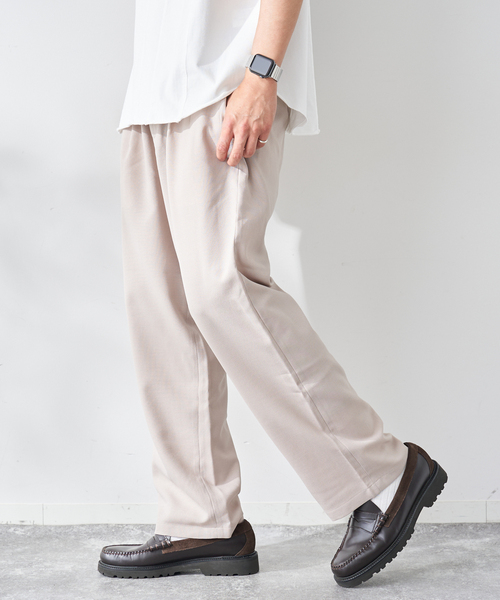 B.C STOCK(ベーセーストック)の「リネンライクブッチャー EASY パンツ(その他パンツ・メンズ・ブラック/ベージュ/レッド・MEDIUM/LARGE)」の16枚目の写真