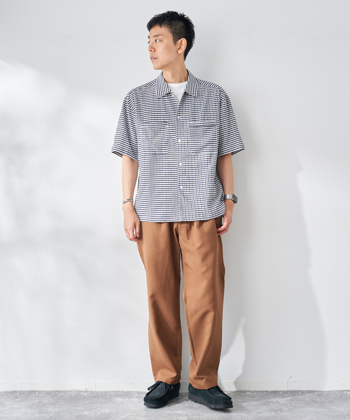B.C STOCK(ベーセーストック)の「リネンライクブッチャー EASY パンツ(その他パンツ・メンズ・ブラック/ベージュ/レッド・MEDIUM/LARGE)」の20枚目の写真