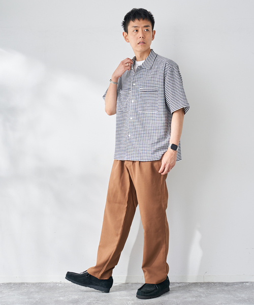 B.C STOCK(ベーセーストック)の「リネンライクブッチャー EASY パンツ(その他パンツ・メンズ・ブラック/ベージュ/レッド・MEDIUM/LARGE)」の21枚目の写真