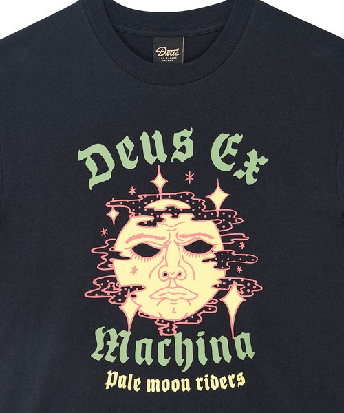 DEUS EX MACHINA（デウスエクスマキナ）の「SOLARIS TEE　ボックスフィットTシャツ　リサイクルコットン素材（Tシャツ/カットソー・メンズ・ブラック・M/L）」の6枚目の写真