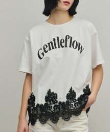 レースTシャツ（Tシャツ/カットソー）｜Diagram（ダイアグラム）の