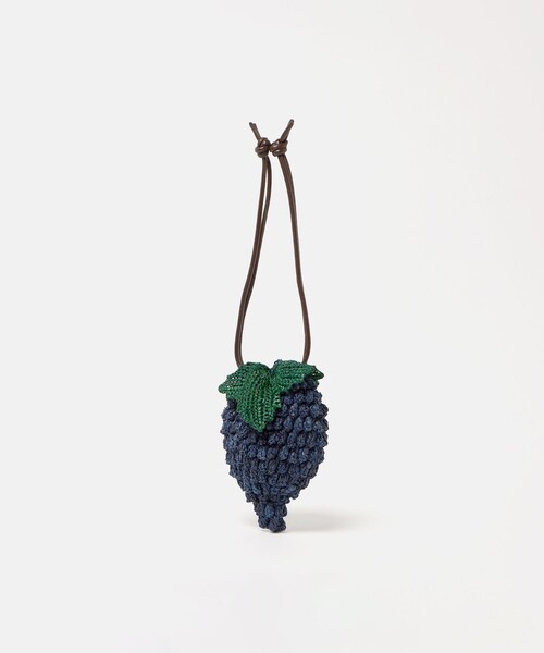Steven Alan(スティーブンアラン)の「<MARCOMONDE>BUAH/バッグ(かごバッグ・レディース・パープル/レッド・FREE)」の11枚目の写真