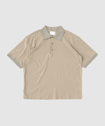 《EDIFICE by PIPPIOLINO》コットンジャージー ニット ポロ シャツ