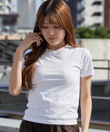【UNITED ATHLE】5.6オンス ハイクオリティー クルーネック ベイビーT チビT ミニT クロップドTシャツ 半袖 レディース 秋 秋服 2026年秋冬