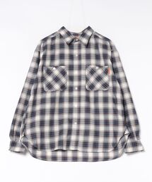 /UNIVERSAL OVERALL/OMBRE CHECK LS ST