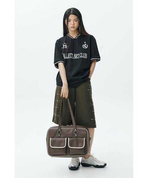 CRITIC（クリティック）の「GOTHIC TWILL BERMUDA PANTS BLACK（その他パンツ・レディース・その他・LARGE/MEDIUM/SMALL）」の5枚目の写真