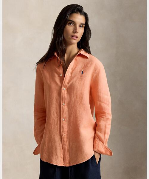 クラシック フィット リネン シャツ（シャツ/ブラウス）｜POLO RALPH