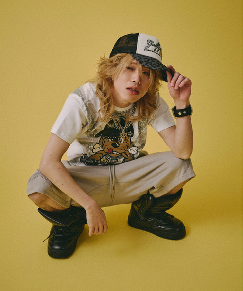 GALFY（ガルフィー）の「『GALFY/ガルフィー』UKギャル男 TEE（Tシャツ/カットソー・レディース・ブラック系1/ブラック/ホワイト・XL/L）」の10枚目の写真