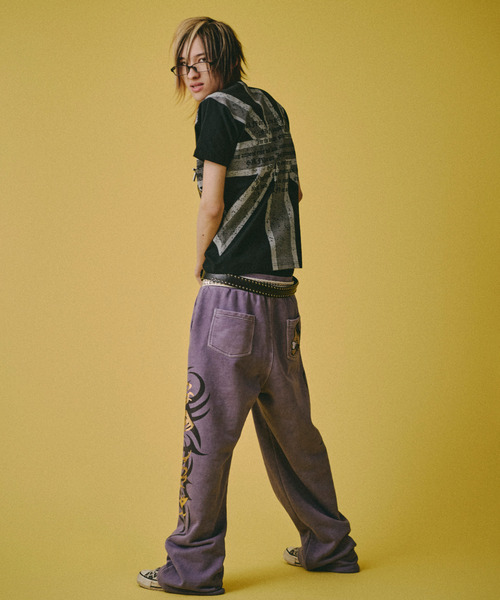 GALFY（ガルフィー）の「『GALFY/ガルフィー』UKギャル男 TEE（Tシャツ/カットソー・レディース・ブラック系1/ブラック/ホワイト・XL/L）」の19枚目の写真