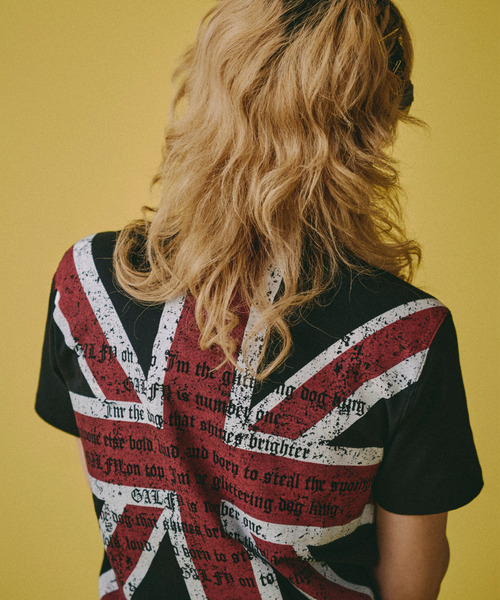 GALFY（ガルフィー）の「『GALFY/ガルフィー』UKギャル男 TEE（Tシャツ/カットソー・レディース・ブラック系1/ブラック/ホワイト・XL/L）」の20枚目の写真