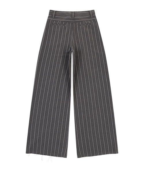 ORDINARY HOLIDAY（オーディナリー ホリデー）の「TUCK WIDE PANTS [CHARCOAL]（その他パンツ・レディース・その他・SMALL/MEDIUM）」の3枚目の写真