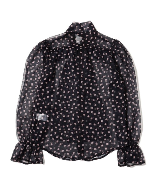 Sister Jane(シスタージェーン)の「sister jane / Painterly Polka Chiffon Blouse(シャツ/ブラウス・レディース・ブラック・SMALL)」の5枚目の写真