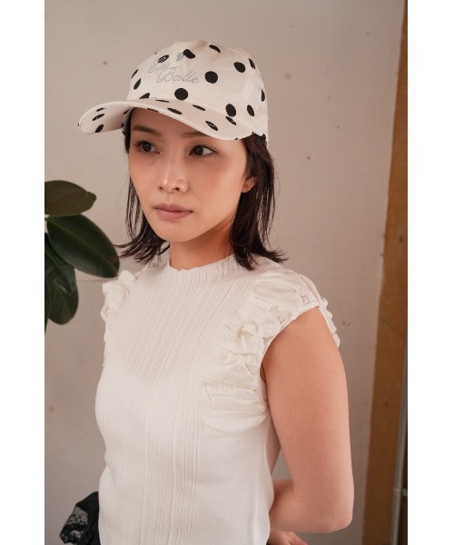 SALTMINT(ソルトミント)の「ノースリーブニット(Tシャツ/カットソー・レディース・ホワイト/ベージュ/ブラック・FREE)」の12枚目の写真