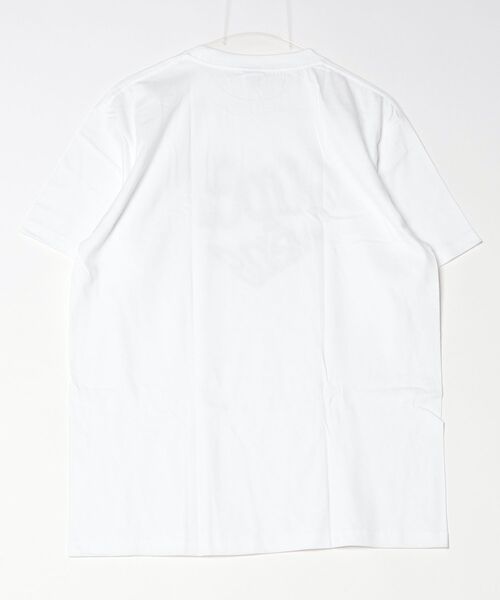 tunee（チュニー）の「メタリックシルバーデザイン半袖Tシャツ(hsyd)（Tシャツ/カットソー・レディース・ホワイト・LARGE）」の8枚目の写真