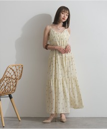 OandI（オーアンドアイ）の「フラワープリントティアードキャミワンピース（ワンピース）」