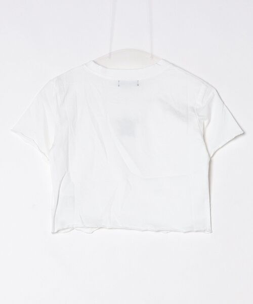 FUNdaysion(ファンデイション)の「ワンポイント刺繍ショートTシャツ(Tシャツ/カットソー・レディース・ブラック/ホワイト・M)」の11枚目の写真