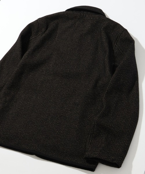 HOUSTON(ヒューストン)の「【HOUSTON/ヒューストン】BEACH CLOTH JACKET(ミリタリージャケット・メンズ・ブラック/ブラウン・38/40/42)」の7枚目の写真