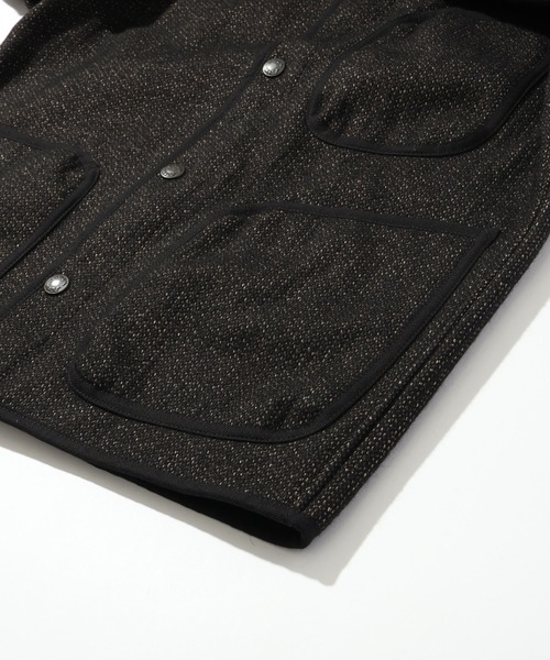 HOUSTON(ヒューストン)の「【HOUSTON/ヒューストン】BEACH CLOTH JACKET(ミリタリージャケット・メンズ・ブラック/ブラウン・38/40/42)」の11枚目の写真